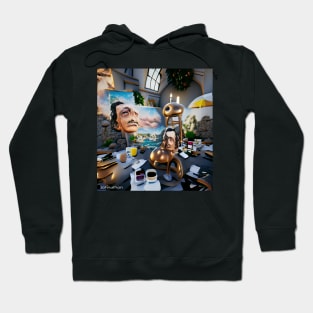 SURREALIST HOMAGE ORIGINAL DIGITAL GENERATED ART Hoodie